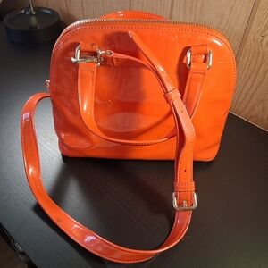 DKNY Vibrant Orange Crossbody Bag